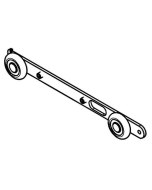 Wielplaat Wagon slot en riem