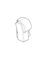 Eindkap links voor Dometic PW 1500, wit