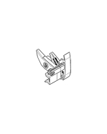 Voorpaneel eindkap rechts voor Dometic PW 1500 met 12 volt motor, wit
