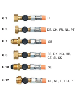 Truma HD Gasslangen incl. Slangbreukzekeringen